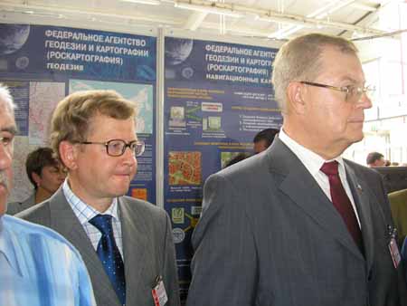 Разработки института в области экологии вызвали большой интерес у начальника областной экологии Соколова